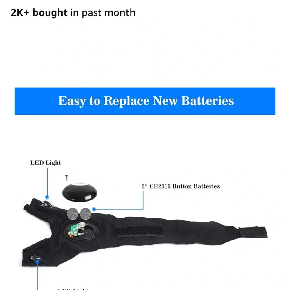 LED Flashlight Gloves - Picture 7 of 7